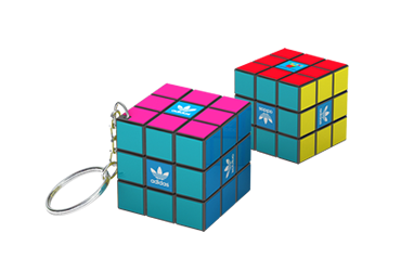 Portachiavi cubo di Rubik 3×3 (34mm)