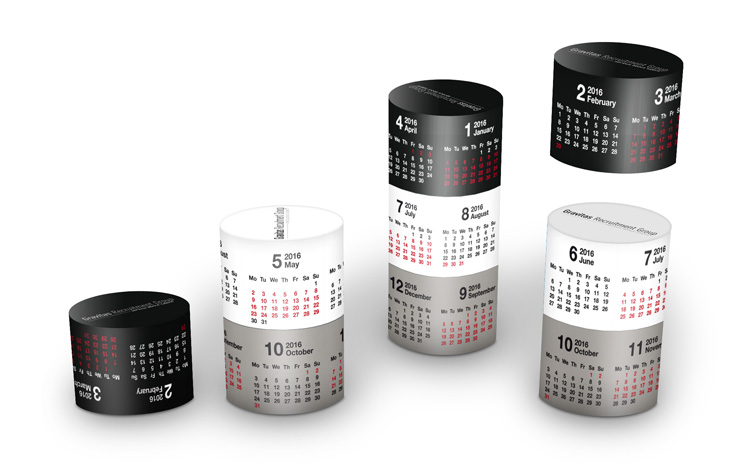 Magnetic Round Calendar - Synco Gravitas