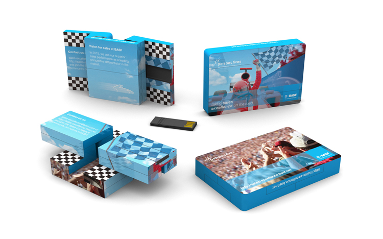 Magic Sliding USB Card - BASF